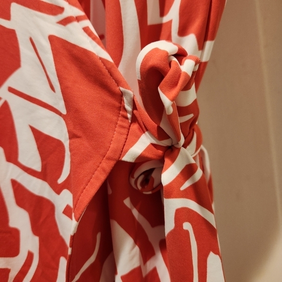 J. McLaughlin true Wrap Dress Womens Size Small Catalina Cloth - Picture 7 of 10